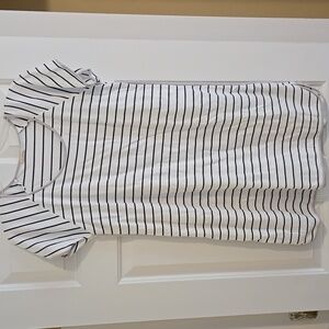 Lake Striped Blue Gown